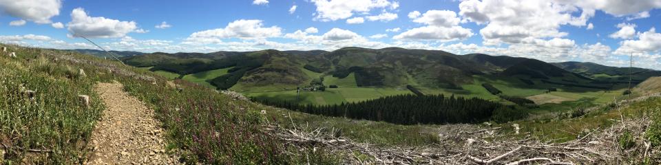 View from Cademuir